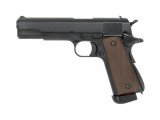 Страйкбольный пистолет Colt 1911, CO2, чёрный (KJW)