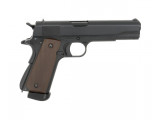 Страйкбольный пистолет Colt 1911, CO2, чёрный (KJW)